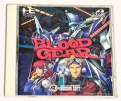 【PCE】ソフト　ブラッド・ギア 　PCエンジン
