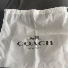 COACH ホワイト収納袋
