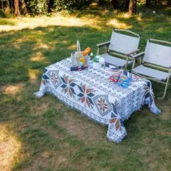 ◆ボヘミアンラグ◆約90cm×150cm　マルチラグ　ピクニックマット　送料込