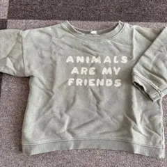 organic zoo オーガニックズー　トレーナー　1-2y