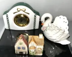 昭和レトロ　陶器人形　ランプ 創作人形作家　竹内祥子作 「森の精」シリーズ 昭和レトロ 陶器人形 ランプ 創作人形作家 竹内祥子作 「森の精