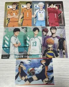 ハイキュー 8枚セット トレーディング カード 黒尾 国見 星海