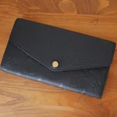 【新品同様】ヴィトン　ポルトフォイユサラ　アンプラント　ノワール