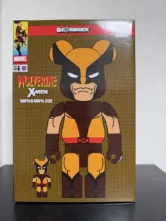 BE@RBRICK WOLVERINE BROWN 100％ & 400％