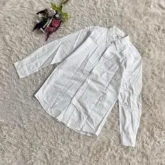 『UNIQLO』ユニクロ　オックスフォードシャツ　長袖　ボタンダウン　綿100％