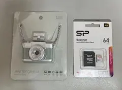 3coins ミニトイカメラ　緑