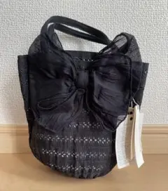 GREVI カットレースミニバッグ
