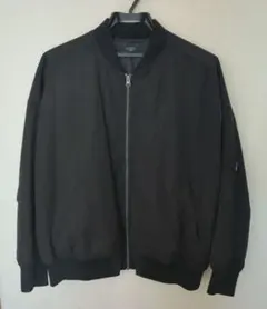 GLAZOS ブラック MA-1ジャケット 160