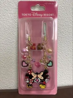 東京ディズニーリゾート ミッキー＆ミニーペアストラップ