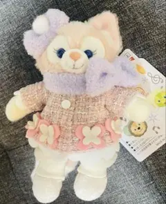 ぬいば シークレットオブスノーウィーデイ　ぬいぐるみバッジ　リーナベル