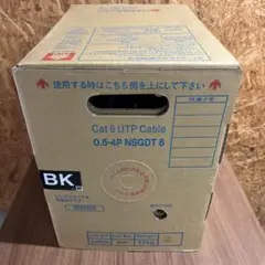 Cat6 UTPケーブル　300m BK