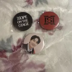 【新品未開封】HOPE ON THE STAGE 2025 ガチャ 缶バッチ3点
