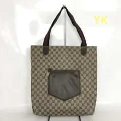 GUCCI グッチ GGキャンバス トートバッグ シェリーライン レディース