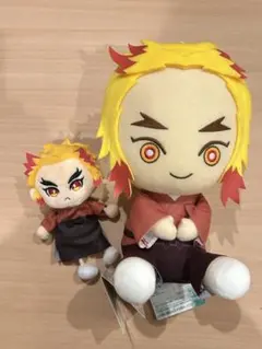 鬼滅の刃　でっかいぽふっとぬいぐるみ　ぱぺっとちゃーむ　煉獄杏寿郎（幼少）