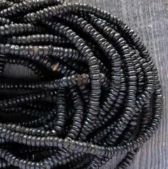 *Bone disk type beads