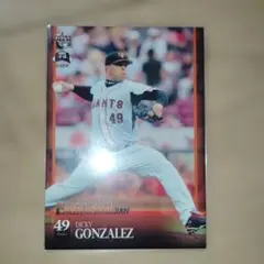 Dicky Gonzalez 49 読売ジャイアンツ BBMカード 2009