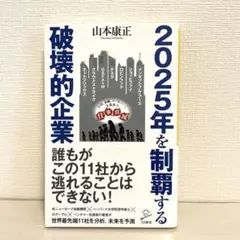 「2025年を制覇する破壊的企業」 山本 康正