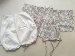 ベビー袴 2ピース 袴ロンパース