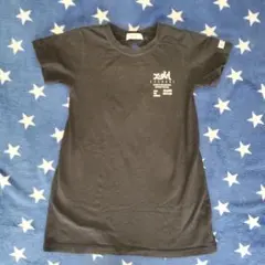 x-girl ブラック 半袖ワンピース 130