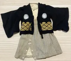 ロンパース 70cm 紋付袴　ベビー袴