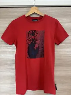EMPORIO ARMANI Tシャツ レッド グラフィック