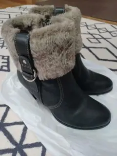 NUOVO Hawkins ヌォーボ ファーショートブーツ