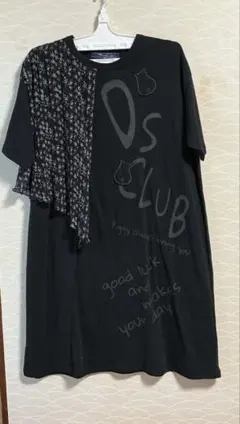 ◇新品タグ付き◇ドラッグストアーズ・D.S.CLUB 黒色チュニック