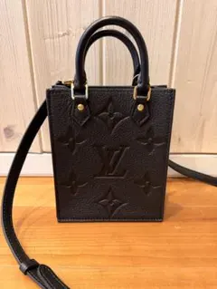 希少美品ルイヴィトン LOUIS VUITTON プティットサックプラ ノワール