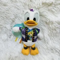 【新品タグ付き】ディズニーランド　ドナルド　2018年夏祭り　ぬいぐるみバッジ