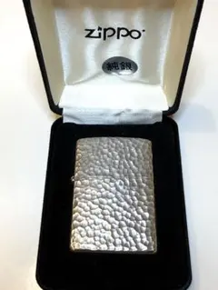 ZIPPO 2006年 スターリングシルバー純銀 ハンマートーン 5面仕上げ 