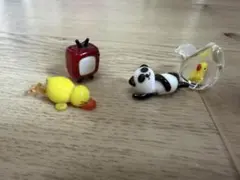 ガラス細工　パンダ　アヒル　テレビのサムネイル