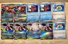 メガスターミーex 進化ライン 2セット メガユキメノコex4枚 ポケパッド2枚