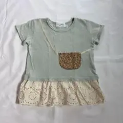 WILLMERY ポシェット風 Tシャツ 95cm チュニックのサムネイル