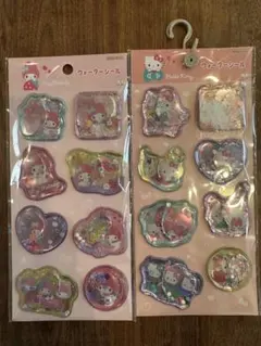 ハローキティ マイメロディ シール 16枚入り