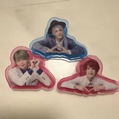 MANKAISTAGE A3! アクリルクリップ 佐久間咲也 卯木千景 雪白東