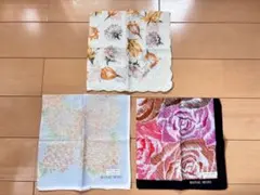 HANAE MORI ハンカチ3枚セット