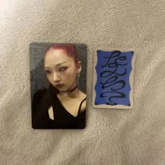 HANA CHIKA トレカ　口癖ステッカー