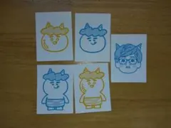 히카킨 오니차 스티커 5장 세트