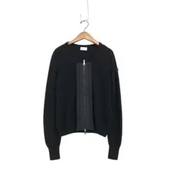 MONCLER モンクレール コットンニットカーディガン ブラック XS