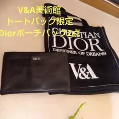 ChristianDiorトートバック V&A美術館限定Diorポーチバック2点