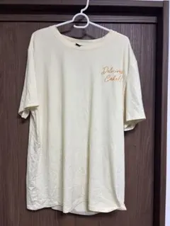 メンズTシャツ クリーム色 半袖