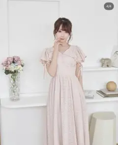 Rosé Muse Cut sew lace dress ロゼミューズ ホワイト - メルカリ
