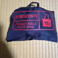 広島カープ　デサント　ポケッタブルトートバッグ