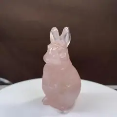 1.アウトレット☆ローズクォーツうさぎさん
