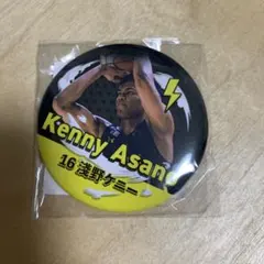 群馬クレインサンダーズ 淺野ケニー 缶バッジ