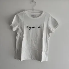 agnès b. ホワイト Tシャツ T2