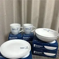 PEANUTS スヌーピー❤️セブンイレブン　非売品❤️マグカップ・平皿・ボウル皿❤️