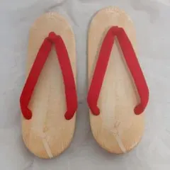 アシストウィッグ　草履　赤