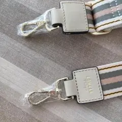 LOWELthings ショルダーバッグストラップホワイト