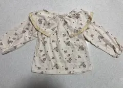 着用なし プティマイン いちご柄トップス 90㎝